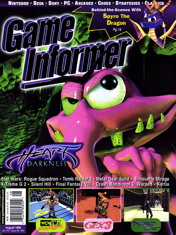 Game Informer Issue 64 (August 1998) cover